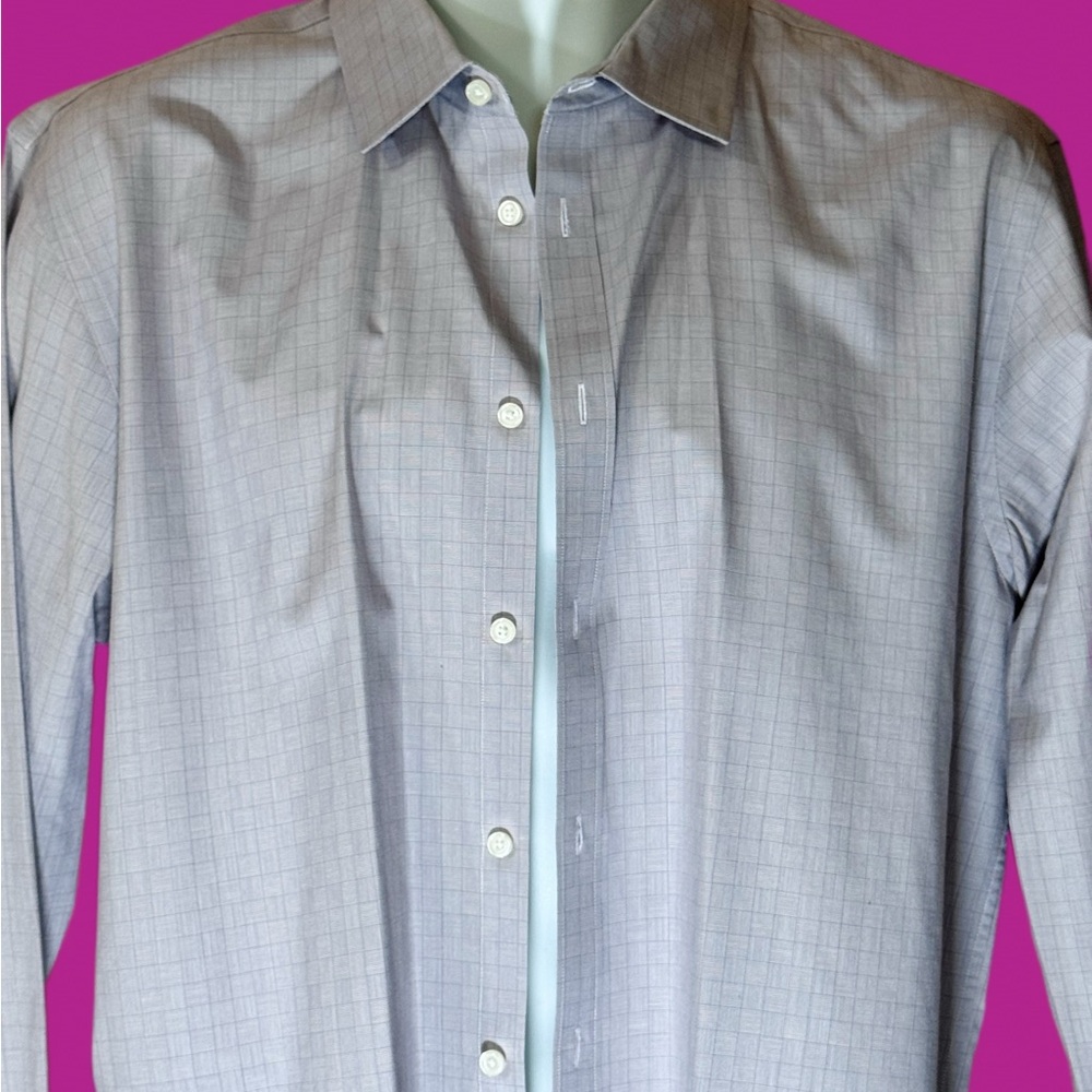 Calibrate Slim Fit Shirt with Classic Collar - Picture 2 of 6